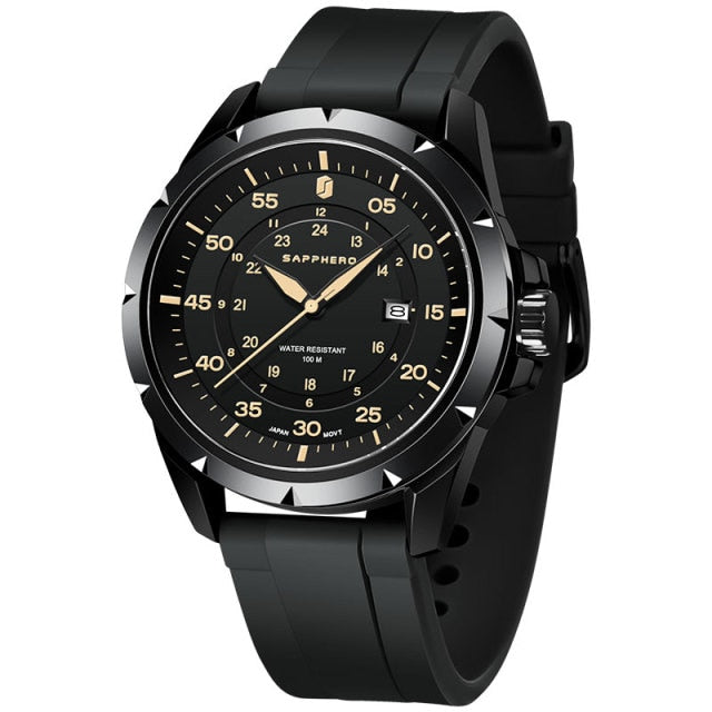 Advanced Waterproof Mens Quartz Watch