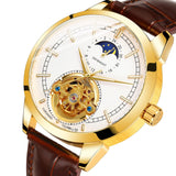 Awesome Moon Phase Tourbillon Automatic Mechanical HF8197M3 Bellissimo Deals