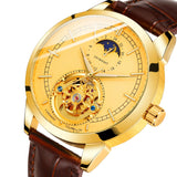Awesome Moon Phase Tourbillon Automatic Mechanical HF8197M3 Bellissimo Deals