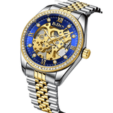 BIDEN Luxury Automatic Diamond Watch 0312 Bellissimo Deals