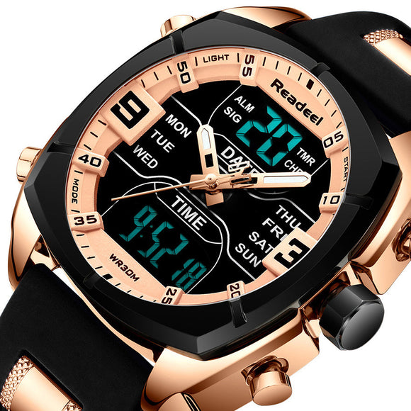 Dual Display Luxury Sports Watch Bellissimo Deals