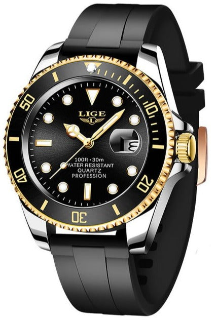 Fashion Bezel Quartz Watches with Silicone Strap Bellissimo Deals