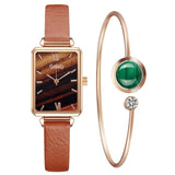 Fashion Women Square Watches Bracelet Bellissimo Deals