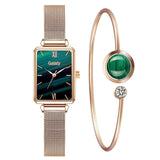 Fashion Women Square Watches Bracelet Bellissimo Deals