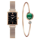 Fashion Women Square Watches Bracelet Bellissimo Deals