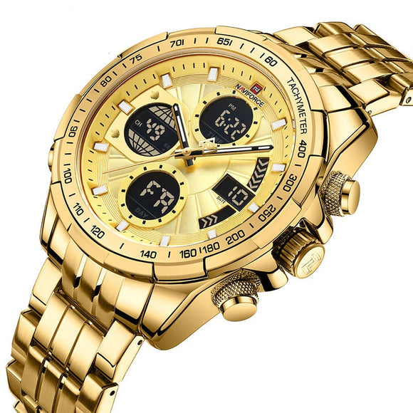 Full Steel Business Waterproof Watch Bellissimo Deals