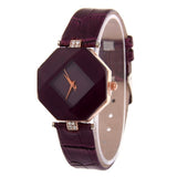 Geometry Cut Crystal Watch Bellissimo Deals