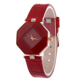 Geometry Cut Crystal Watch Bellissimo Deals