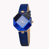Geometry Cut Crystal Watch Bellissimo Deals