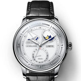 New Lobinni Seagull Moon Phase  Automatic Watch 17011-Bellissimo Deals