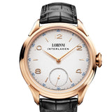 LOBINNI Seagull Mechanical Hand Wind Movement Watch 16010-Bellissimodeals