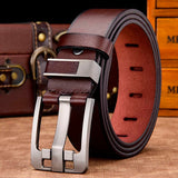 High Quality Luxury Male Leather belt Bellissimo Deals