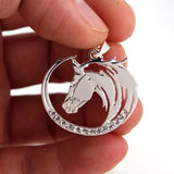 Horse Head Shape Necklace Bellissimo Deals