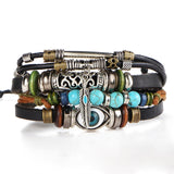 Leather Bracelet Stone Bellissimo Deals
