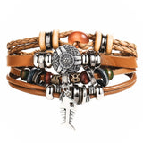 Leather Bracelet Stone Bellissimo Deals