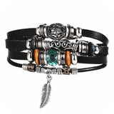 Leather Bracelet Stone Bellissimo Deals