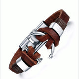 Leather Charm Bracelet Bangle Bellissimo Deals