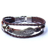 Leather Charm Bracelet Bangle Bellissimo Deals