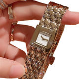 Luxurious 2023 fashionable, square watch for the modern woman Bellissimo Deals
