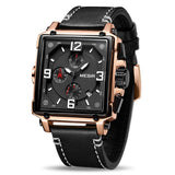 Luxury Square Chronograph Quartz Watches Bellissimo Deals