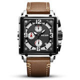 Luxury Square Chronograph Quartz Watches Bellissimo Deals