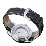 Moon Phase White Dial Watch Bellissimo Deals