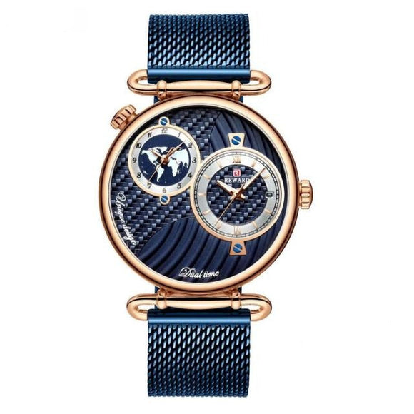New Luxury Dual Time Zone Quartz Watch 2022 Bellissimo Deals
