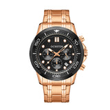 New Luxury Gold Stainless Steel Men Watch Bellissimo Deals