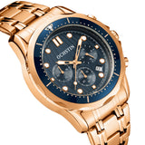 New Luxury Gold Stainless Steel Men Watch Bellissimo Deals