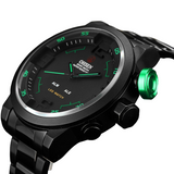 New OHSEN Brand Digital Quartz Full Steel Watch AD1608 Bellissimo Deals