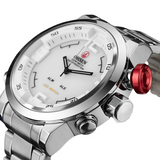 New OHSEN Brand Digital Quartz Full Steel Watch AD1608 Bellissimo Deals