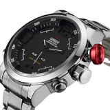 New OHSEN Brand Digital Quartz Full Steel Watch AD1608 Bellissimo Deals