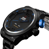 New OHSEN Brand Digital Quartz Full Steel Watch AD1608 Bellissimo Deals