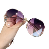 New Rimless Fashion Women Sunglasses 2022 Bellissimo Deals