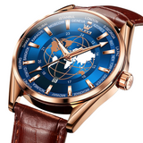 New Time Zone OLEVS 9926 Business Wristwatch Bellissimo Deals