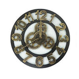 Rare Decorative Wooden Gear luxury 3D Art Clock Bellissimo Deals