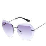 Rimless Women Sunglasses Bellissimo Deals