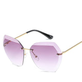 Rimless Women Sunglasses Bellissimo Deals