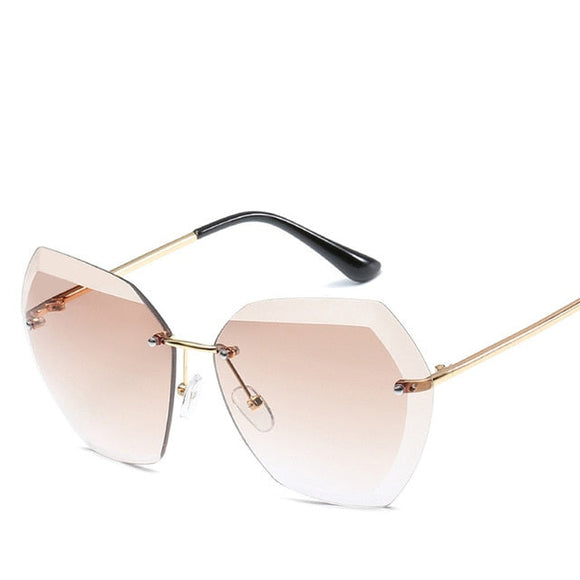 Rimless Women Sunglasses Bellissimo Deals