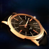 Rose Gold Wrist Watch Men Bellissimo Deals