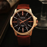 Rose Gold Wrist Watch Men Bellissimo Deals
