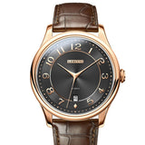 Sophistication LOBINNI Clous de Paris Dress Watch 8215-Bellissimodeals
