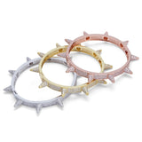 Spike Gold Silver Bracelets Bellissimo Deals