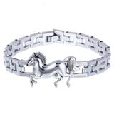 Stainless Steel Charm Bracelet Bellissimo Deals
