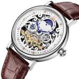 Thin Case Luxury Tourbillon Skeleton Wristwatch Bellissimo Deals
