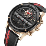Unique Modern Design Numeric Dual Display Watch QT182 Bellissimo Deals