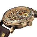 Unique Vintage Bronze Hollow Automatic Mechanical Watches Bellissimo Deals